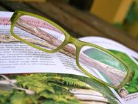 Bild vergrößern: Buch mit Brille
